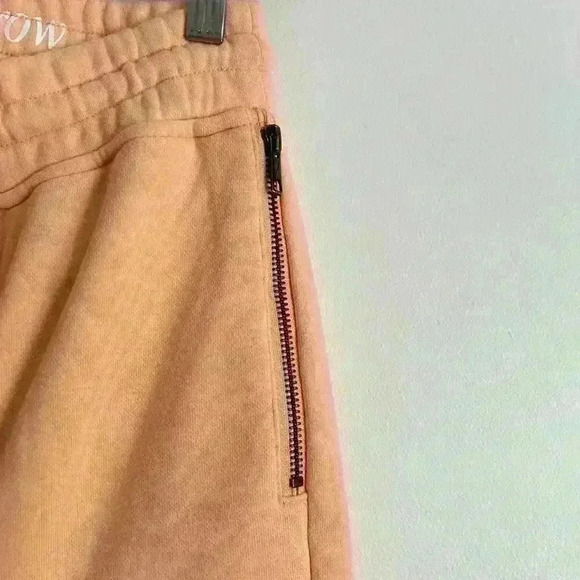 Publish High Rise Drawcord Waist Jogger Sweatpants Light Orange L - Picture 6 of 11